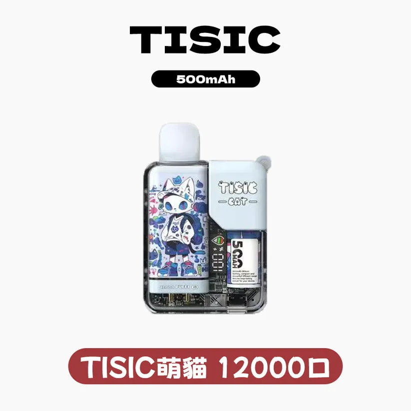 TISIC 黑騎士×萌貓派對 12000口拋棄式電子煙:圖片 3