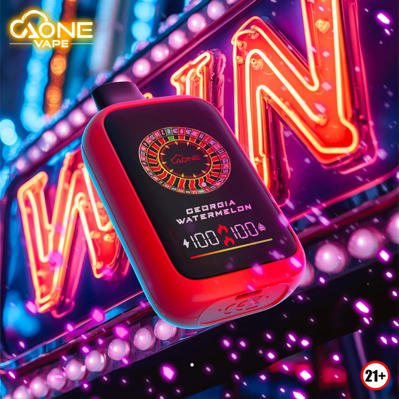 AONE vape CasinoX 16000口 限量現貨 賭場風格一次性電子煙:圖片 2