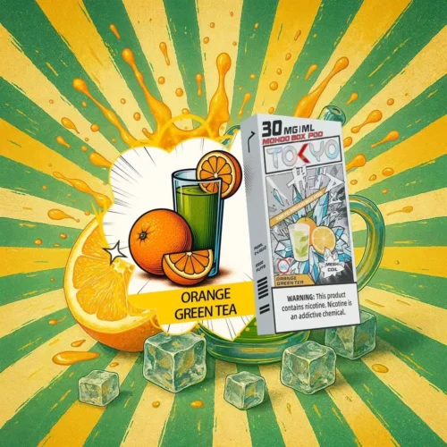 東京魔盒 柳橙綠茶口味煙彈| 12 ml 大容量|台灣現貨