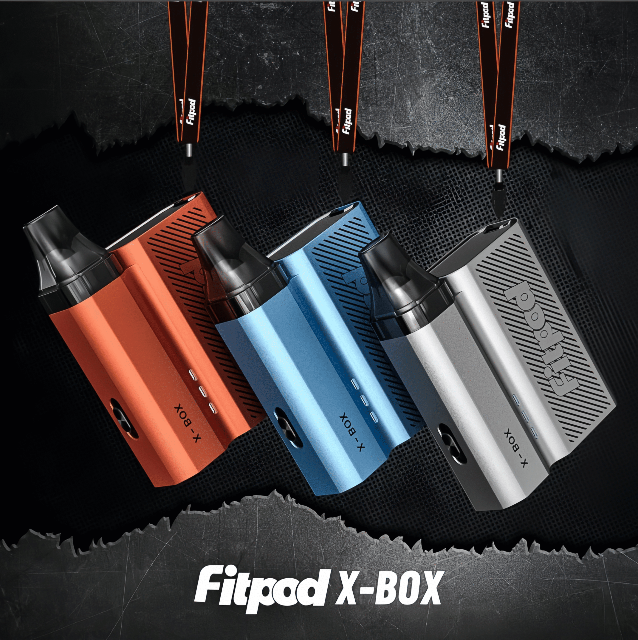 FITPOD X-BOX 小煙主機|斯萊克 SLYEKS 四代組合|1300mAh 強勁續航|Type-C 快速充電