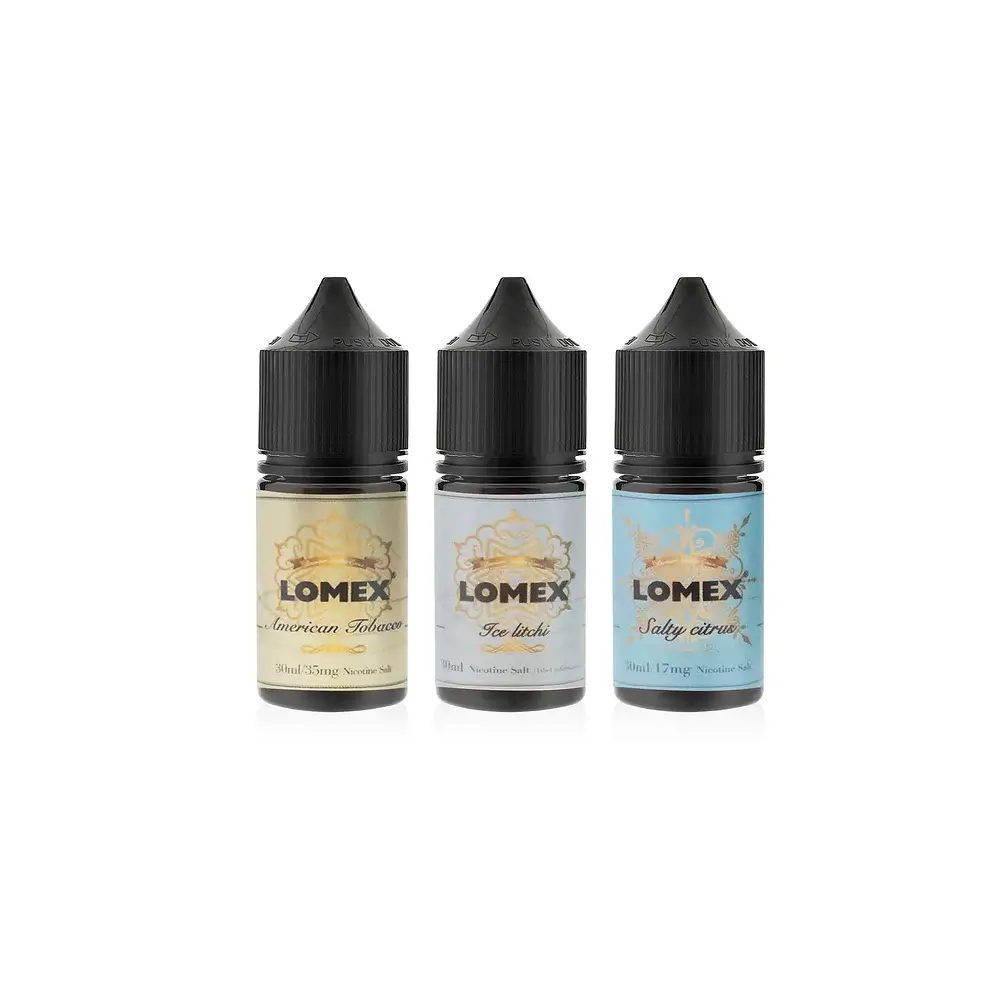 LOMEX鹽立方煙油 30ML 35mg尼古丁 美國進口優惠裝 買五送一:圖片 2