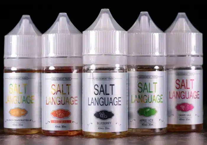 SALT LANGUAGE 鹽語煙油30ML/40MG|買五送一:圖片 2